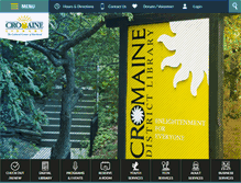 Tablet Screenshot of cromaine.org